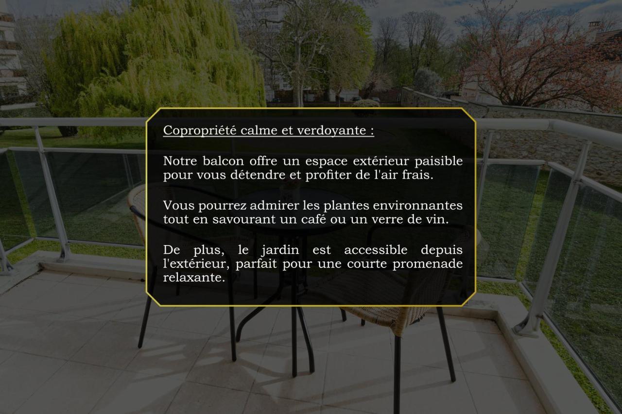 The Green Home - Quiet And Fully Equipped High-End Studio With Parking Courcouronnes 외부 사진